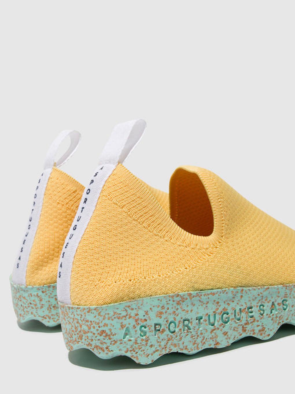 Asportuguesas Care Trainers R. Yellow - Naisten Slip-on Trainers ASPP018432FI Keltainen